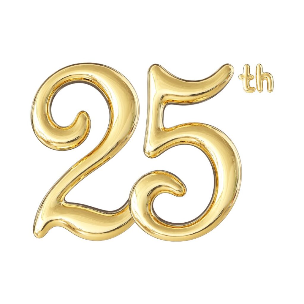 25周年！　感謝の年